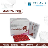 Hot pharma pcd products of Colard Life Himachal -	CLOSITAL - PLUS.jpg	